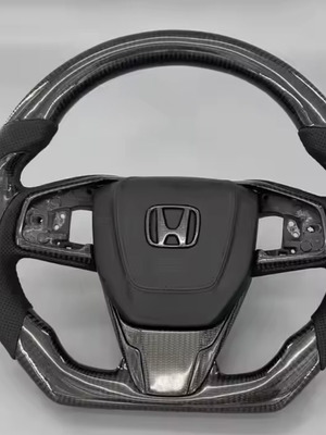 Τιμόνι Honda καινούργιο, custom made carbon