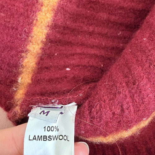 Harry Potter wool sweater used, size S, red