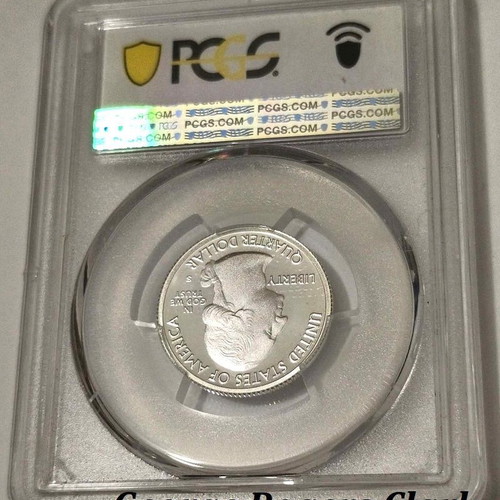 2017 USA Silver Proof Quarter Dollar PCGS PR 69 George R. Clark