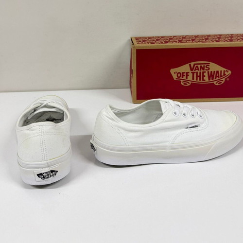 Vans Authentic True White sneakers used, size 37