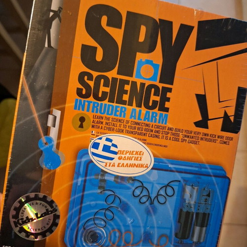 Spy Science Intruder Alarm game new