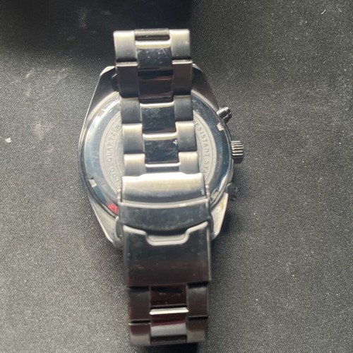 Visetti watch new, black and orange