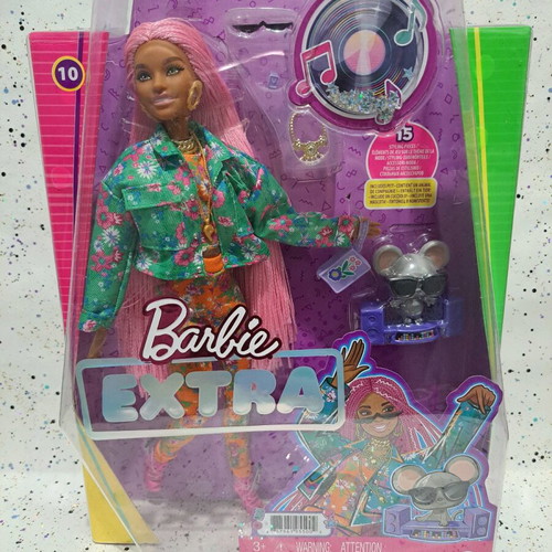 Barbie Extra #10 new with slightly damaged box