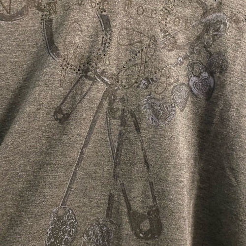 Garantie blouse batwing style XL used, gray