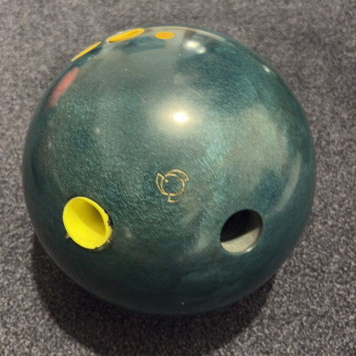 Bowling ball like new with holes