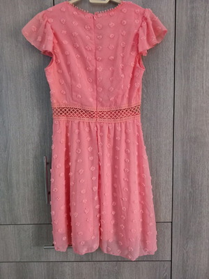 Shein summer dress new, size M, pink