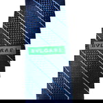  Bvlgari Monogram μεταξωτή γραβάτα 56"
