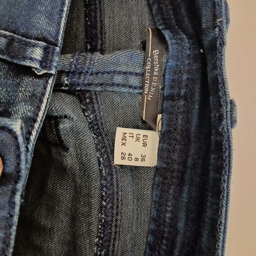 Bershka women's jeans small blue like new