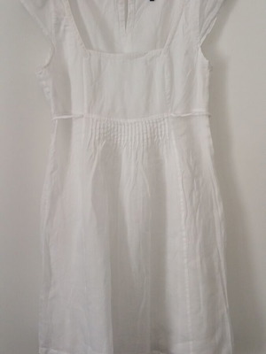 Linen dress Marc O'Polo like new, white, cotton lining