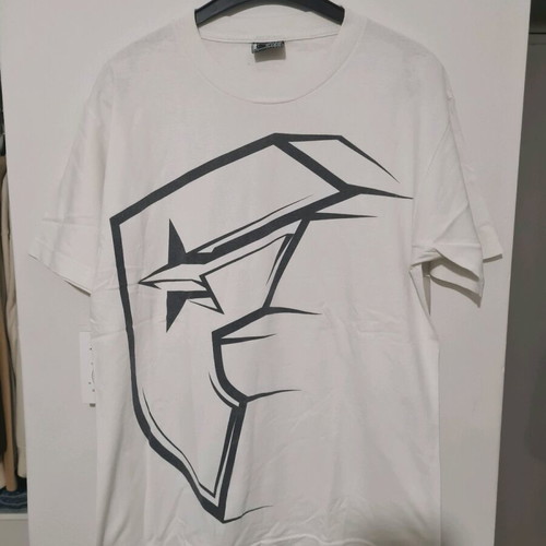 Famous Stars & Straps men's T-shirt used, size Medium, white