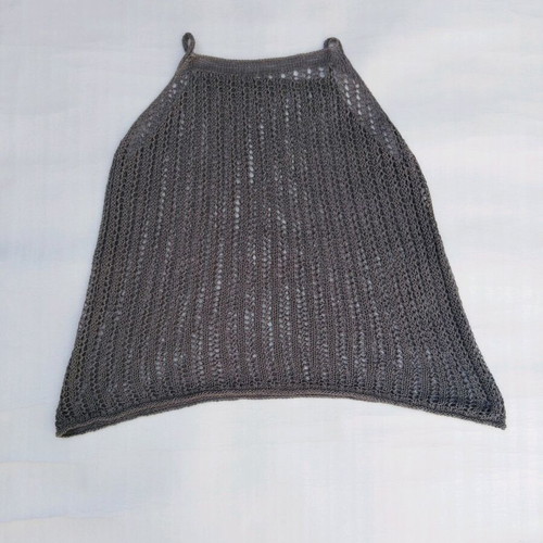 Knitted top like new, grey, one size, boho style