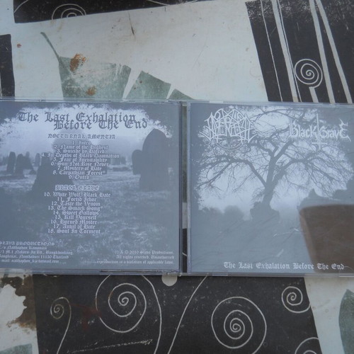 Nocturnal Amentia / Black Grave The Last Exhalation Before The End CD