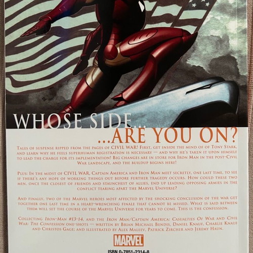 Civil War Volume Iron Man Marvel like new, in English