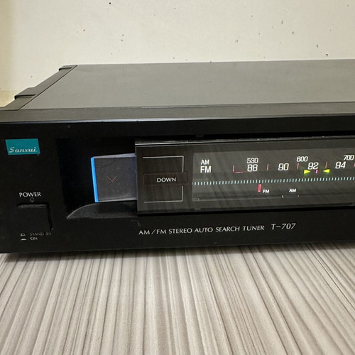 Sansui T-707 Stereo Tuner Vintage Radio Made in Japan