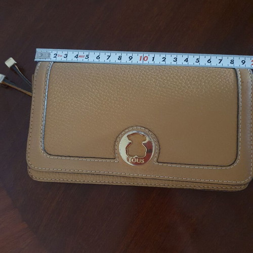 Tous leather women's wallet used beige