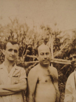 Old photograph Thanasis Veggos used