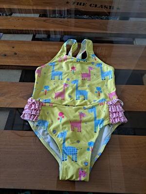 Tortue Girls' One-Piece Swimsuit Size 4 Like New, Multicolor