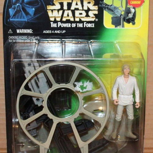 Kenner Star Wars Gunner Station Millennium Falcon with Luke Skywalker 10cm new