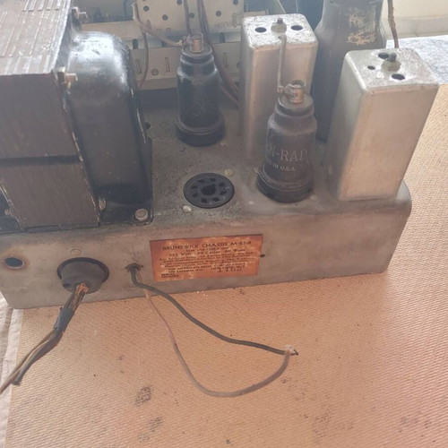 Brunswick Chasis M-27 used, year 1938, USA