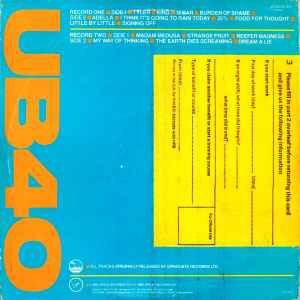UB40 The UB40 File double album used