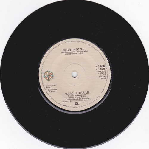 Vapour Trails Do The Bossa Nova / Night People vinyl record like new