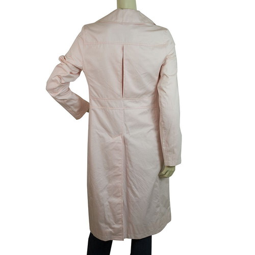 Burberry London pink trench coat used, cotton, size S