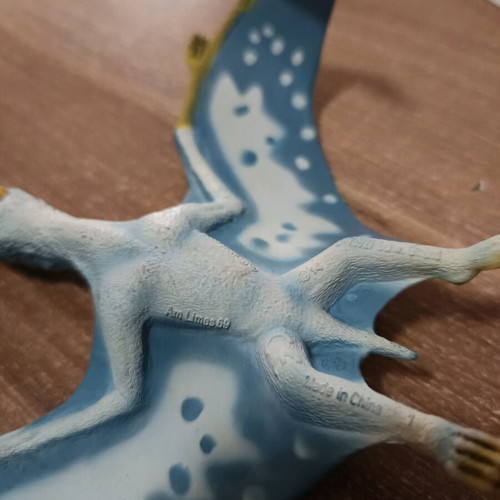 Anhanguera Prerosaur Pterosaur figure 16cm like new with mouth movement