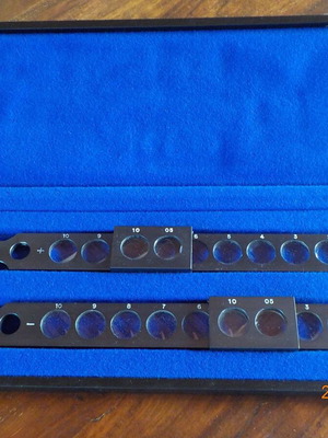 Keeler shadow bars like new for ophthalmology