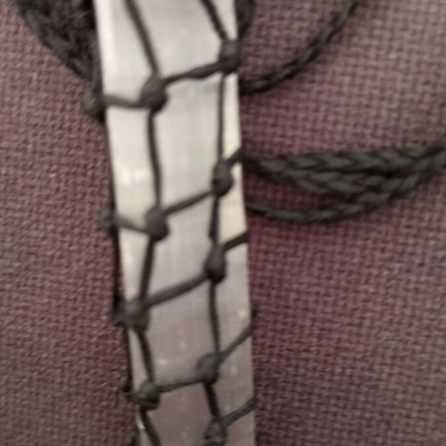 Selenite Energy Crystal Necklace Handmade for Relaxation