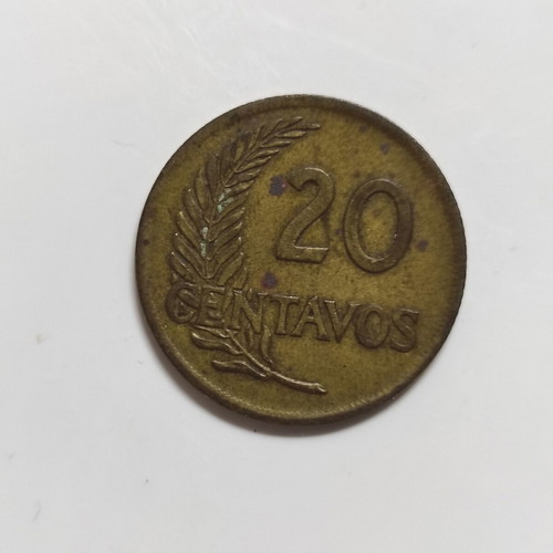 Νόμισμα Peru 20 Centavos 1962 μεταχειρισμένο