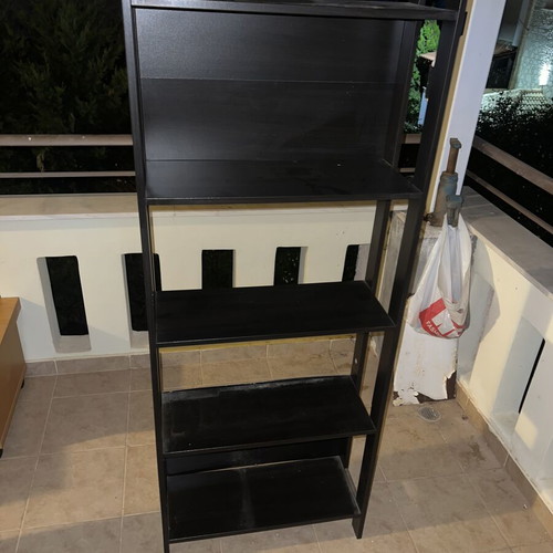 Small bookcase in wenge color