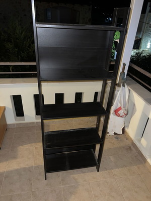 Small bookcase in wenge color