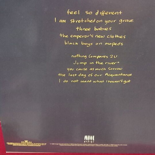 Sinead O'Connor βινύλιο ροκ