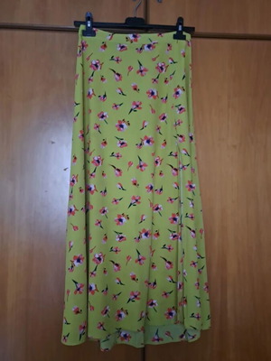 Midi skirt like new, yellow, size M