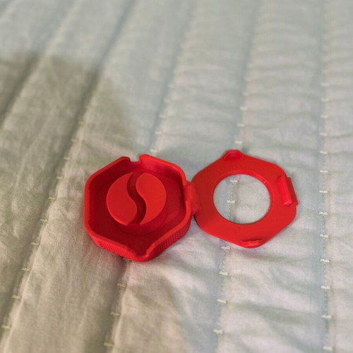 3D Printed Cable Winder, red