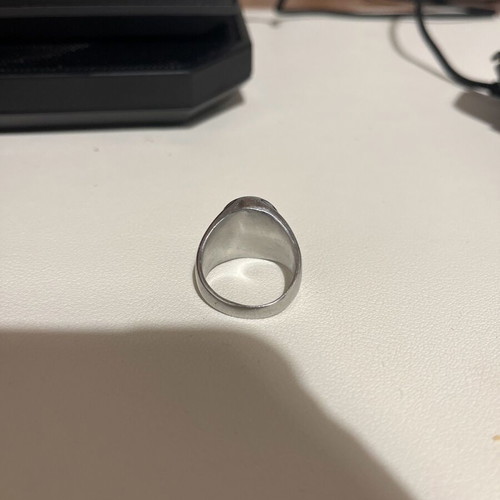 Surgical steel ring used