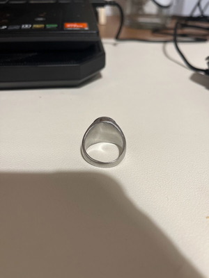 Surgical steel ring used