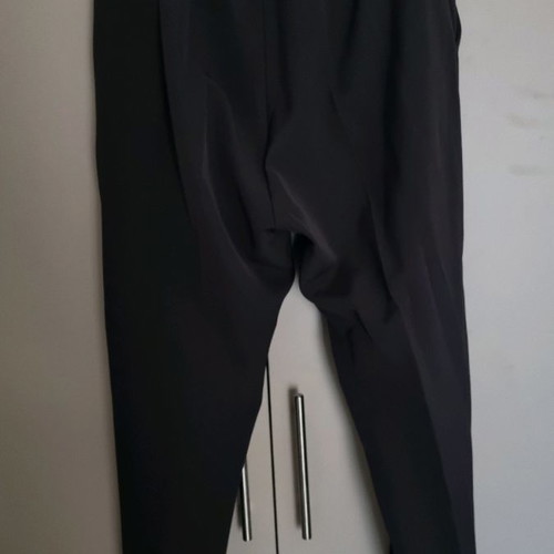 Black suit used, made in Italy, size Large