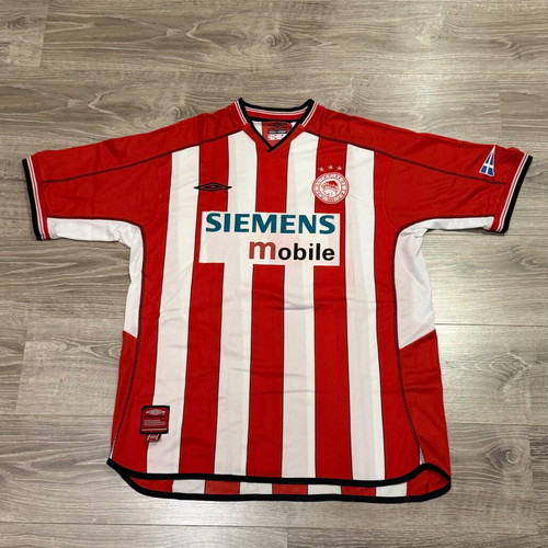 Olympiacos Umbro 2002-03 XL jersey new, authentic
