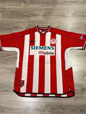 Olympiacos Umbro 2002-03 XL jersey new, authentic