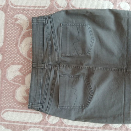 Naf Naf gray denim skirt like new, size S 36 8