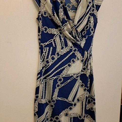 Sweet Miss blue wrap dress like new