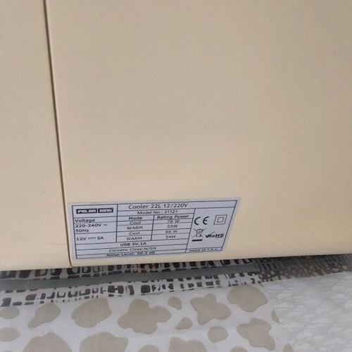 Car Electric Refrigerator 22L New, Dual Power Cooling and Heating