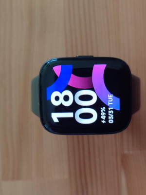 Xiaomi Redmi Watch 3 Active 47mm used, waterproof with heart rate monitor