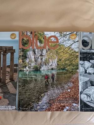 Blue AEGEAN magazine, 3 issues
