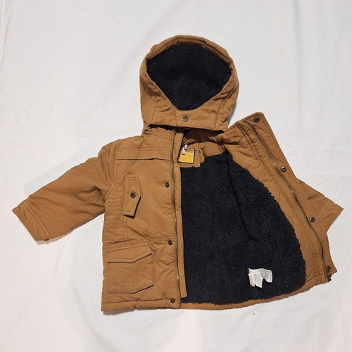 Orchestra toddler jacket 2 years old like new, mustard color, hooded