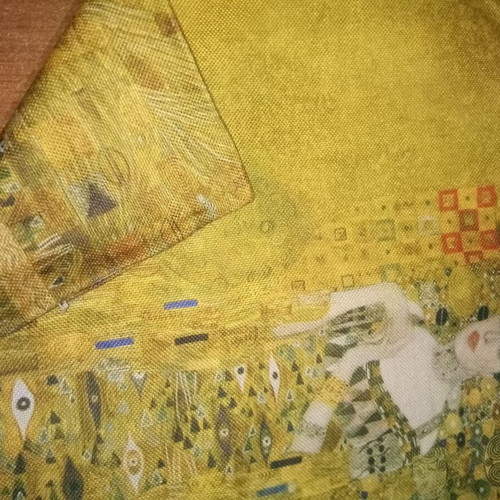 Pillowcase with Gustav Klimt painting design new, 43x43 cm