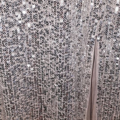 Lynne shiny dress with sequins like new, size 40