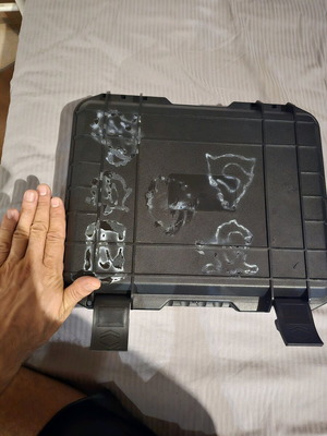 Storage case with customizable foam new
