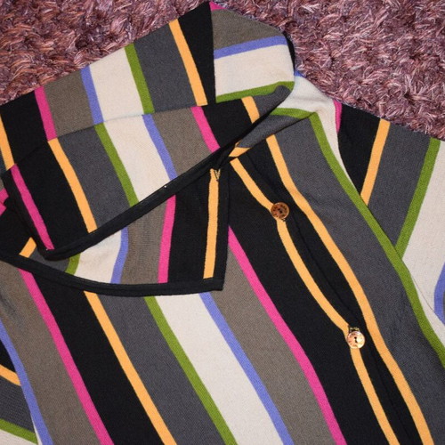 Bitte Kai Rand 100% Merino Wool Women's Vest Size S used, colorful
